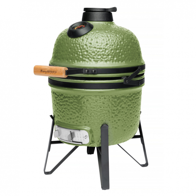 Керамический гриль-печь (зеленый) 135x77x120 Ron - фото2