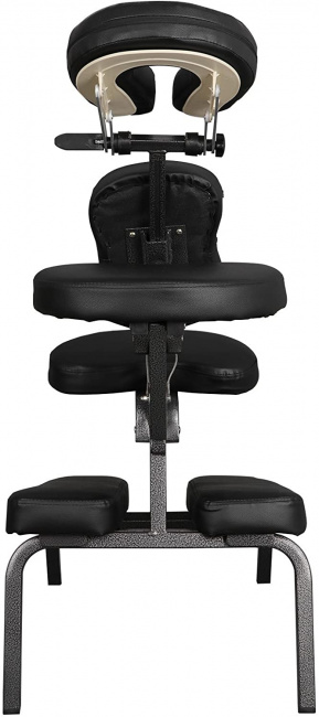 Кресло для массажа и татуировок Bodyfit HM2H-001, черный - фото4