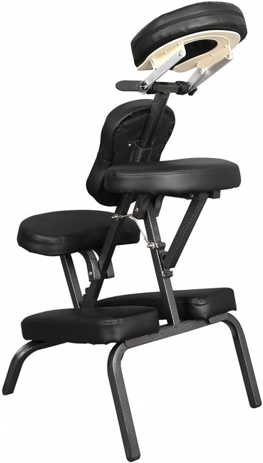 Кресло для массажа и татуировок Bodyfit HM2H-001, черный - фото2