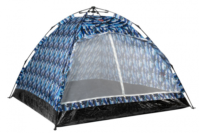 Палатка-автомат Endless AUTO 4-х местная (синий камуфляж) - фото2