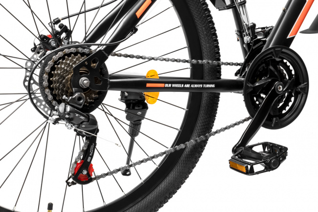 Горный велосипед RS Classic 26 (черный/оранжевый) - фото9