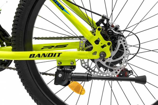 Горный велосипед RS Bandit 24 (салатовый/синий) - фото9