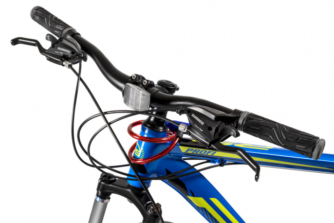 Горный велосипед RS Profi 29 (синий/салатовый) - фото7