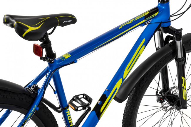 Горный велосипед RS Profi 29 (синий/салатовый) - фото10
