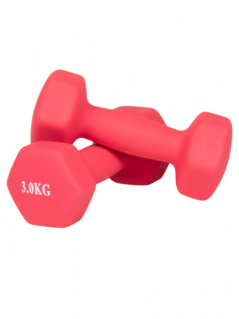 Гантель Profit MDK-101-4 (3 кг) розовый - фото2