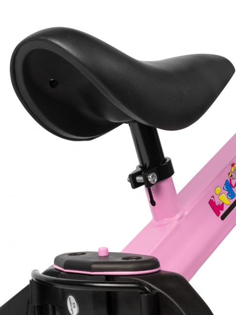Детский велосипед-беговел с ручкой Kid's Care 003T (розовый) - фото7