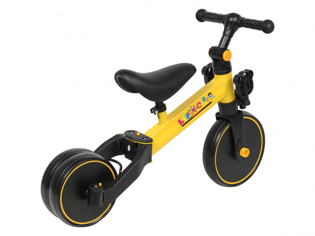 Детский велосипед-беговел Kid's Care 003 (желтый) - фото3
