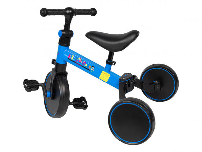 Детский велосипед-беговел Kid's Care 003 (синий) - фото2