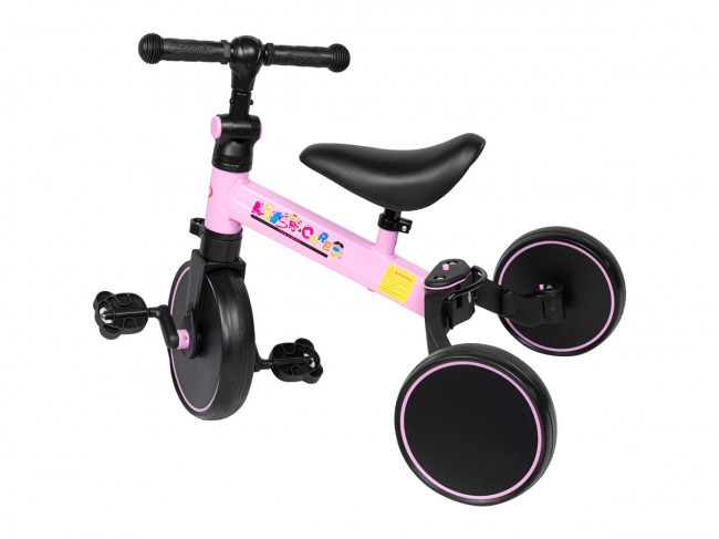 Детский велосипед-беговел Kid's Care 003 (розовый) - фото2