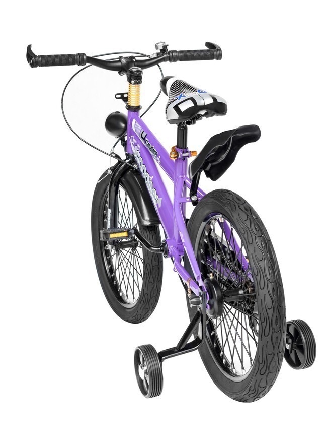 Детский велосипед RS Niki 18 (фиолетовый) - фото4