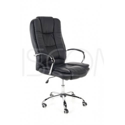 Офисное кресло Calviano Max black (чёрное) - фото