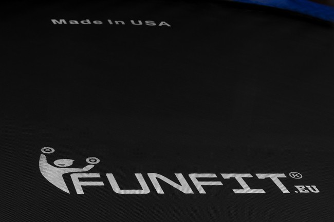 Батут Funfit 312 см - 10ft с внутренней сеткой и металлической лестницей - фото5