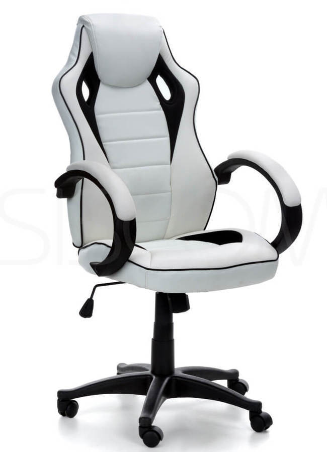 Компьютерное кресло X Racer RS (белое) - фото