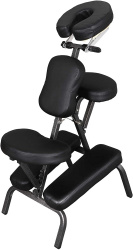 Кресло для массажа и татуировок Bodyfit HM2H-001, черный - фото