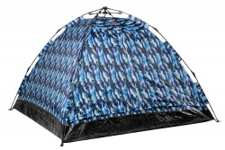 Палатка-автомат Endless AUTO 4-х местная (синий камуфляж) - фото