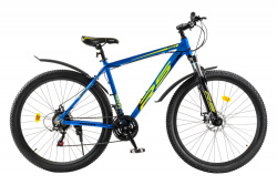 Горный велосипед RS Profi 29 (синий/салатовый) - фото