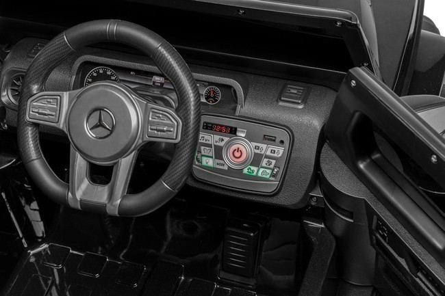 Детский электромобиль Kid's Care Mercedes-Benz G63 AMG (черный paint) - фото7